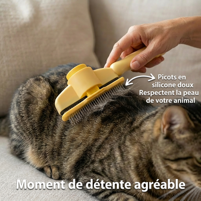 PawBrosse™ PRO | Brosse Anti-Poils Confort